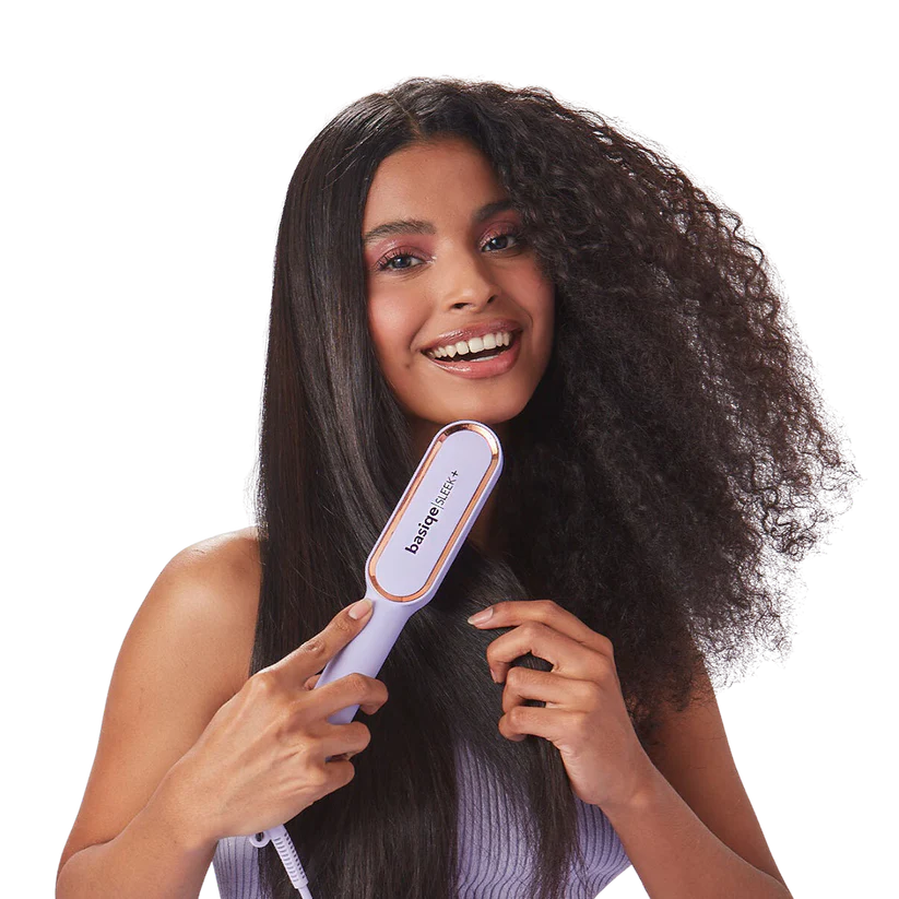 SLEEK PLUS Escova Alisadora - Tecnologia Multiplacas para cabelos lisos